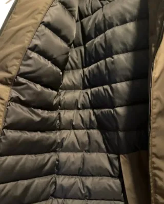 Abrigo Ecoalf plumífero verde Talla S