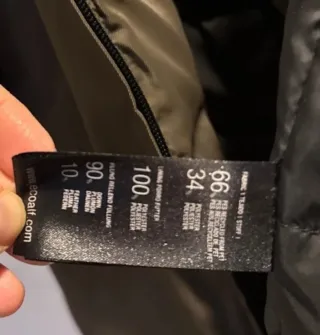 Abrigo Ecoalf plumífero verde Talla S