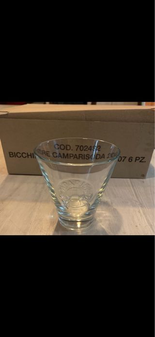 6 Bicchieri Campari Soda