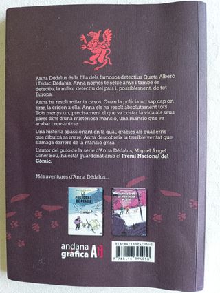 El misteri de la mansió cremada: Anna Dédalus d...
