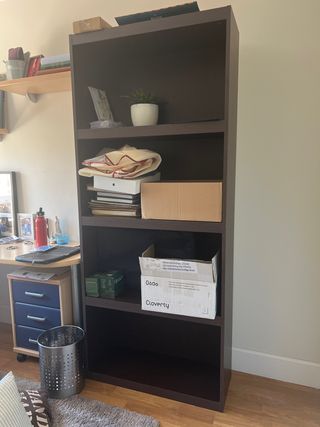 Estantería IKEA marrón 4 baldas