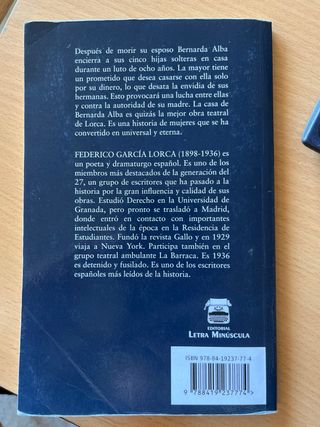 LA CASA DE BERNARDA ALBA: Edición para ESO y Ba...