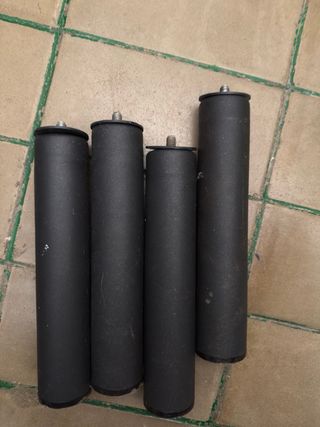 Somier 190x135 Negro/Gris