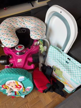 Pack Bebé: Andador, Tapete, Bañera