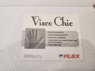 Colchón Visco Chic Flex + Sommier