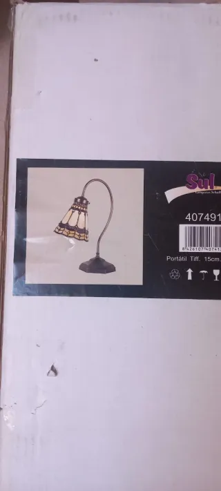 Lámpara de mesa Tiffany Sul