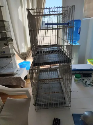 2 Jaulas para pájaros (58 y 60 cm) 15,00 Euros un.