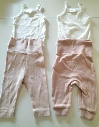 Lote 10 básicos bebé niña 1-3 meses