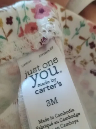 Lote 10 básicos bebé niña 1-3 meses