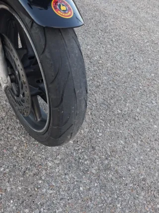 Honda CBF 600S Negra con Baúl Givi