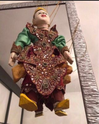 Marioneta artesanal tradicional