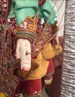 Marioneta artesanal tradicional