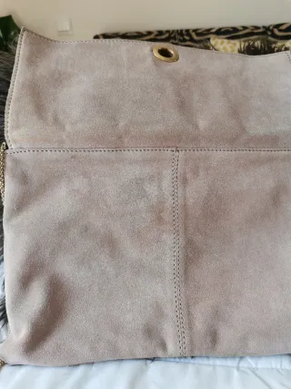 Bolso Sfera cadena dorada beige