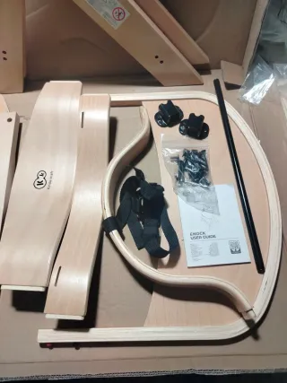 Kinderkraft ENOCK Trona Evolutiva de madera Silla