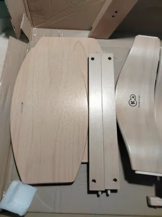 Kinderkraft ENOCK Trona Evolutiva de madera Silla