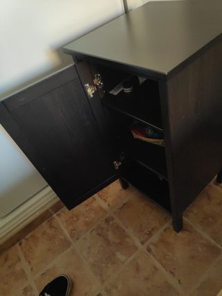 Mesitas de noche Ikea negras (2 unidades)