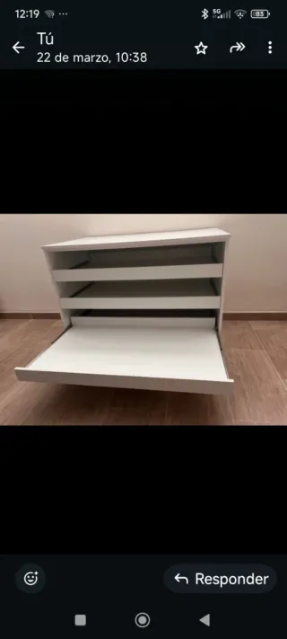 Zapatero Blanco Grande