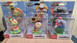 Lote 3 Amiibos Super Mario Bros Wonder