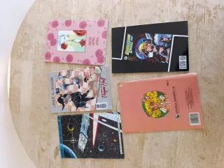 Lote 5 cómics manga antiguos robotech Candy Candy