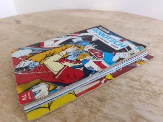 Lote 5 cómics manga antiguos robotech Candy Candy