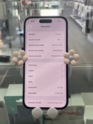 iPhone 14 Pro 128GB Negro