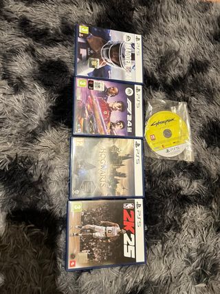 OFERTA. Lote 5 Juegos PS5