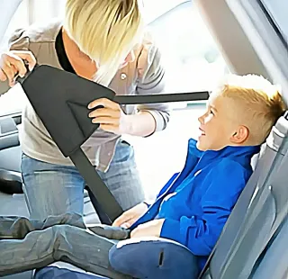 Funda triangular Adaptador Cinturón Seguridad