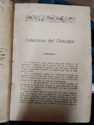 Catecismo del Avicultor ABC Prof. S. Castelló