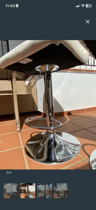 Muebles de cocina y banquetas