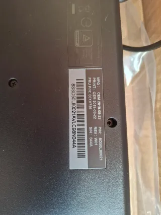 Teclado Lenovo Negro