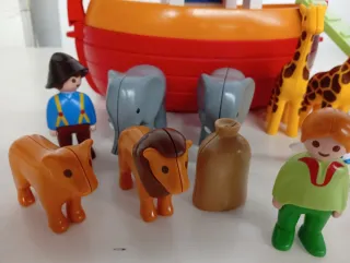 Barco de Noé Playmobil con animales