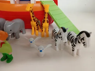 Barco de Noé Playmobil con animales