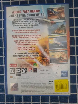 PS2 HEATSEEKER TORMENTA DE FUEGO ORIGINAL COMPLETO