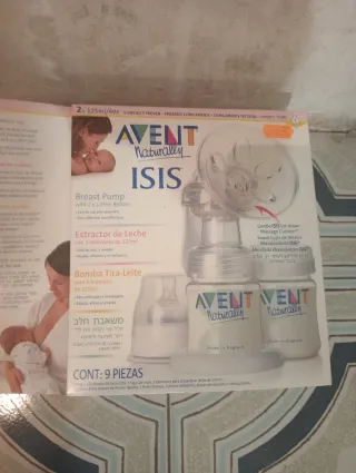 Extractor de Leche Avent ISIS 2 Biberones