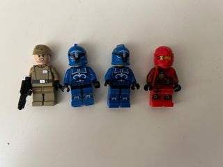 Figuras tipo Lego (4 unidades)