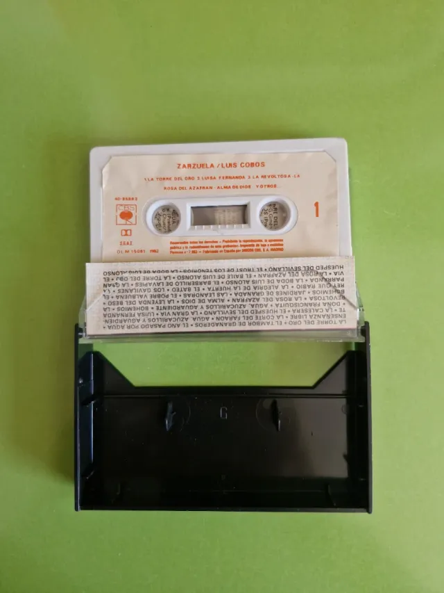 Cassette Zarzuela Luis Cobos