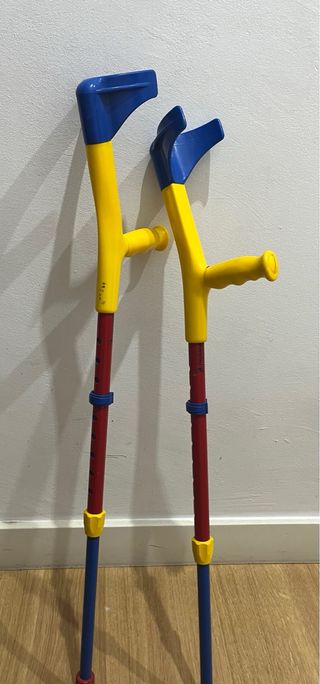 Muletas Infantiles Regulables