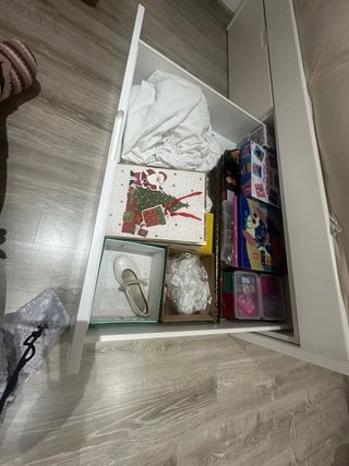 Cama nido blanca con cajones de Garabatos mobiliar