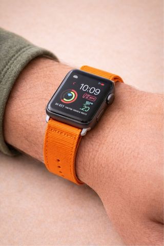 2 Correas NATO Camuflaje y Naranja 42mm