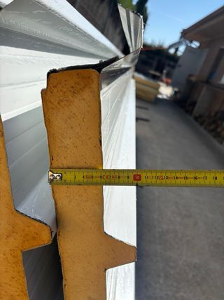 Panel Sándwich 60mm 5 grecas nuevo