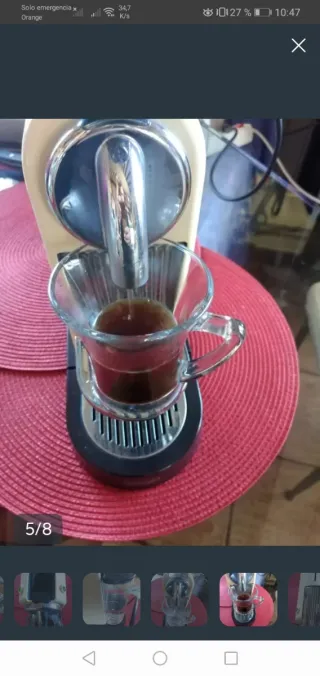 Cafetera Nespresso DeLonghi Citiz