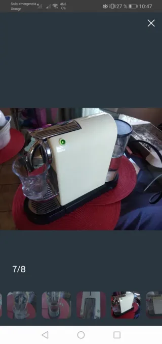 Cafetera Nespresso DeLonghi Citiz