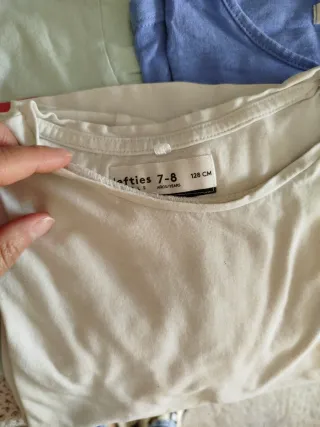 Lote 7 camisetas niña T8 y T9
