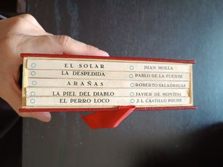 Autores españoles Contemporáneos VII. 5 libros en