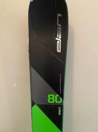 Sci Elan con attacchi e bastoncini