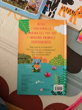 Lote 4 libros de temática animal