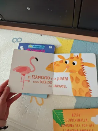 Lote 4 libros de temática animal