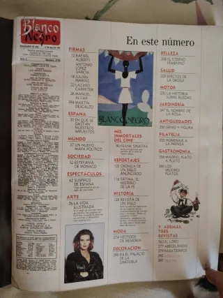 Edición especial 100 años revista Blanco y Negro