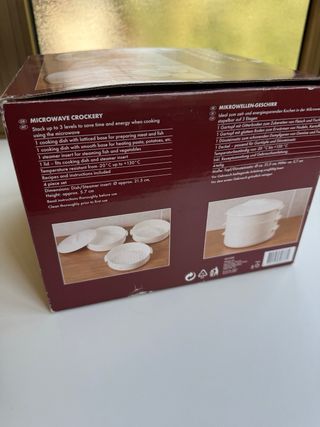 Vaporiera per microonde