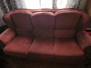 Sofá de 3 plazas en tela
